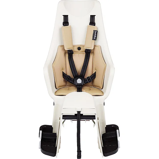 Дитяче крісло велосипед BOBIKE Exclusive maxi Plus Carrier LED / Safari chic