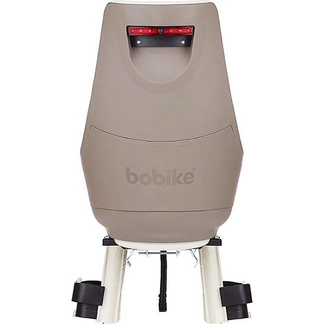 Дитяче крісло велосипед BOBIKE Exclusive maxi Plus Carrier LED / Safari chic