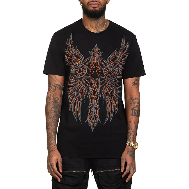 Футболка мужская AFFLICTION Absolution Tee Black