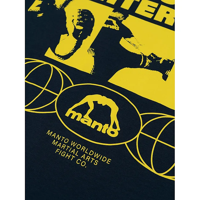 Футболка мужская MANTO FIGHTER SOUL navy blue