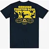 Футболка мужская MANTO FIGHTER SOUL navy blue