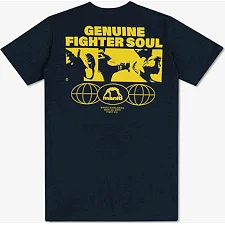Футболка мужская MANTO FIGHTER SOUL navy blue