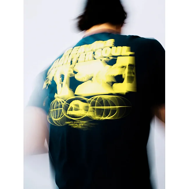 Футболка мужская MANTO FIGHTER SOUL navy blue