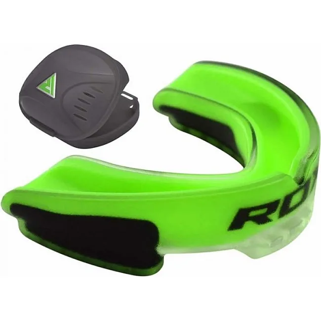 Капа для бокса RDX GEL 3D Elite Green