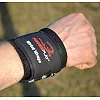Кистовые бинты POWERPLAY 3081 Черно-Серые (пара)