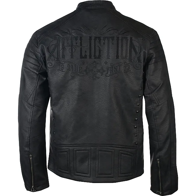 Кожаная куртка AFFLICTION Exploratory