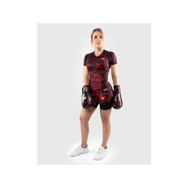 Компрессионные шорты VENUM Defender Hybrid Black Red