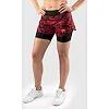 Компрессионные шорты VENUM Defender Hybrid Black Red