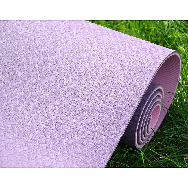 Килимок для йоги POWER SYSTEM PS-4060 TPE Premium Purple (183х61х0.6)