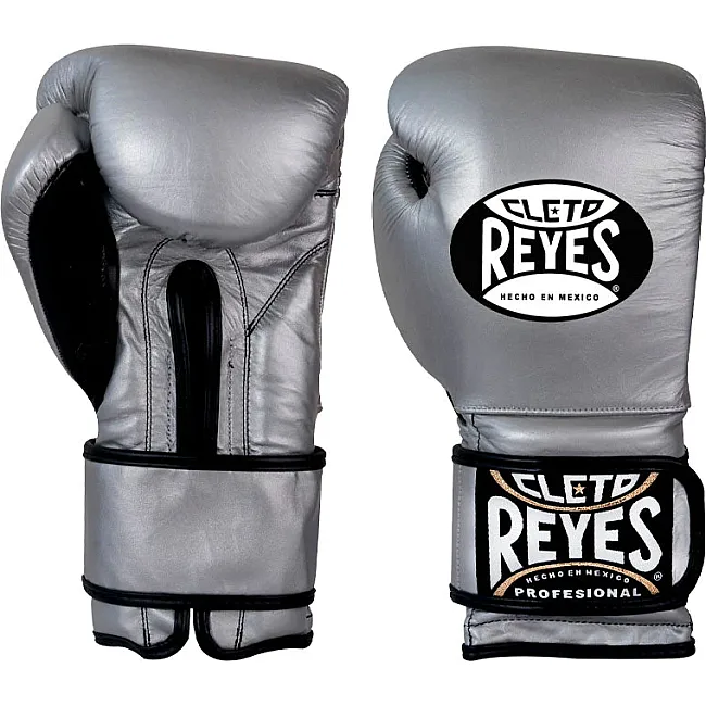 Перчатки для бокса CLETO REYES Leather Contact Cl ure Silver