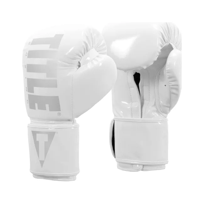 Перчатки для бокса эластичные TITLE Boxing Inferno Intensity White White