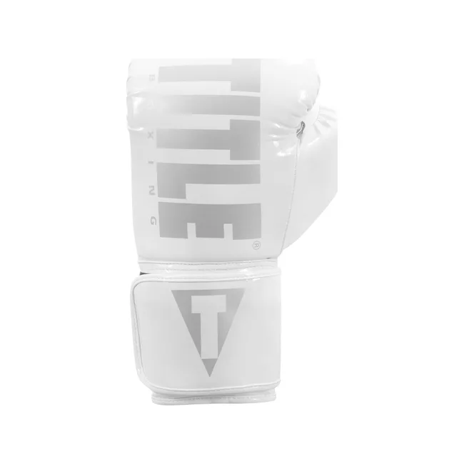 Перчатки для бокса эластичные TITLE Boxing Inferno Intensity White White