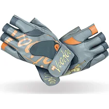 Перчатки для фитнеса MADMAX MFG-921 Voodoo Light grey/orange
