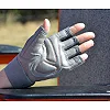 Перчатки для фитнеса MADMAX MFG-921 Voodoo Light grey/orange