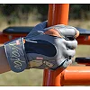 Перчатки для фитнеса MADMAX MFG-921 Voodoo Light grey/orange