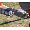 Перчатки для фитнеса MADMAX MFG-921 Voodoo Light grey/orange