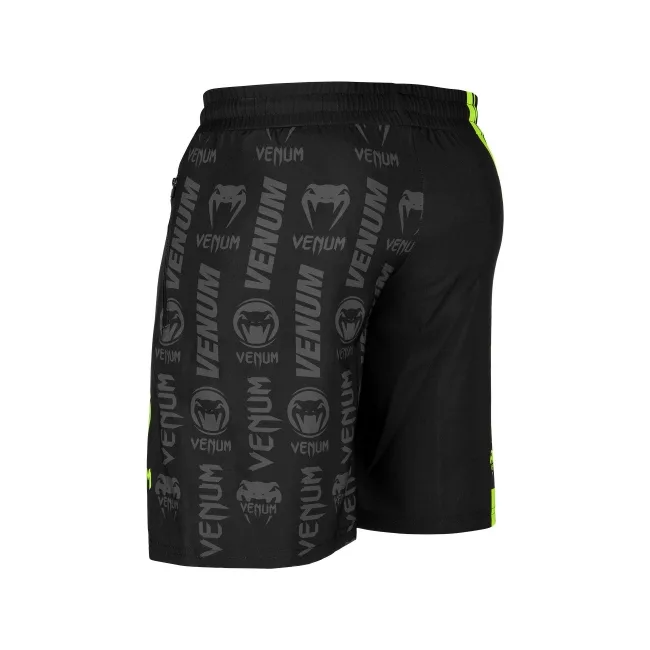 Шорти VENUM Logos Black Neo Yellow