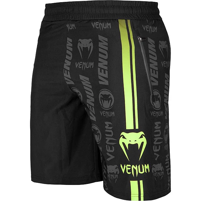 Шорти VENUM Logos Black Neo Yellow