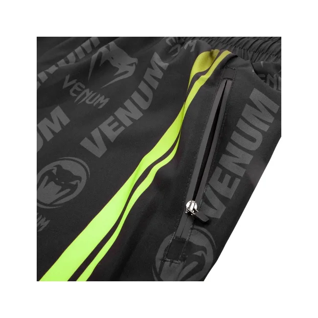 Шорти VENUM Logos Black Neo Yellow