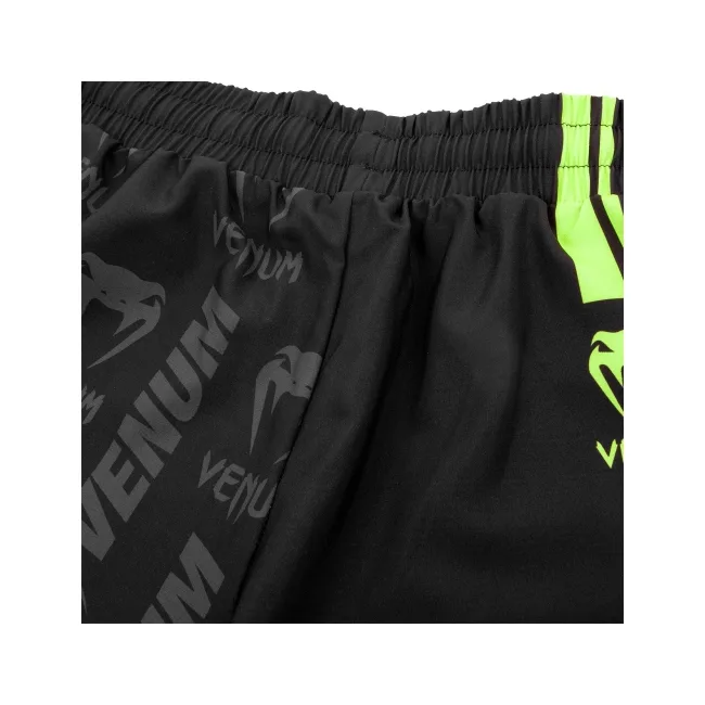 Шорти VENUM Logos Black Neo Yellow