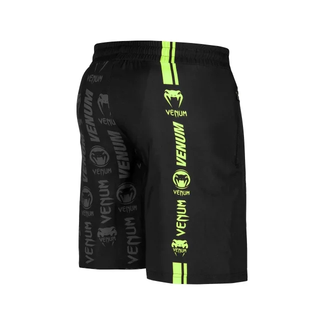 Шорти VENUM Logos Black Neo Yellow