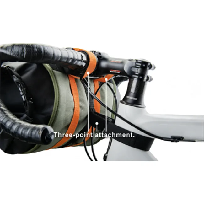 Сумки на руль велосипеда BIRZMAN Packman Travel Handlebar Pack (with waterproof carrier), 9.5л