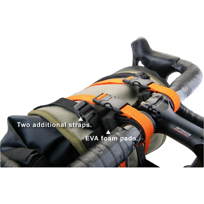 Сумки на руль велосипеда BIRZMAN Packman Travel Handlebar Pack (with waterproof carrier), 9.5л