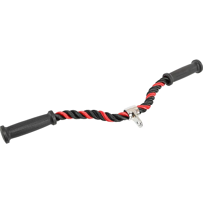 Канат гибкая тяга для трицепса с двойным хватом SP-SPORT TA-9944 (Красный)