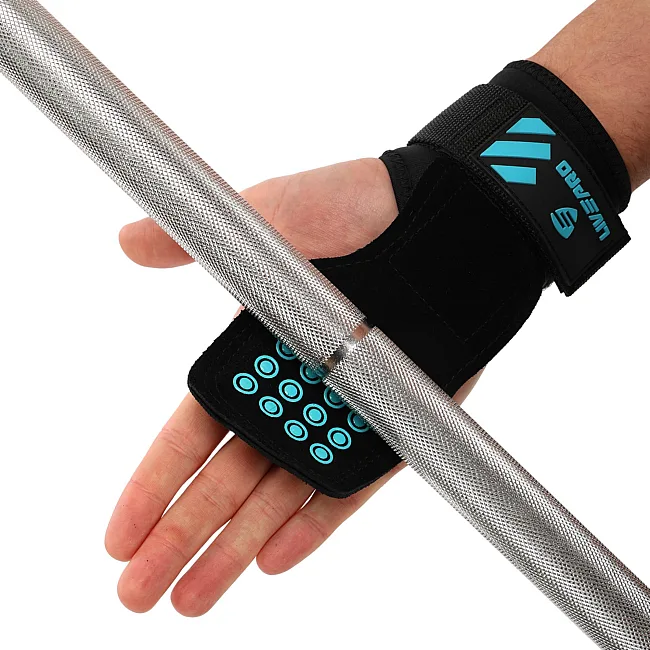 Накладки для подтягивания и тяги POWER STRAP LiveUp LP8703 2шт (Черный)
