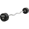 Штанга неразборная с фиксированным весом изогнутая PEV HAMMER STRENGHT TA-9978-45 (Черный)