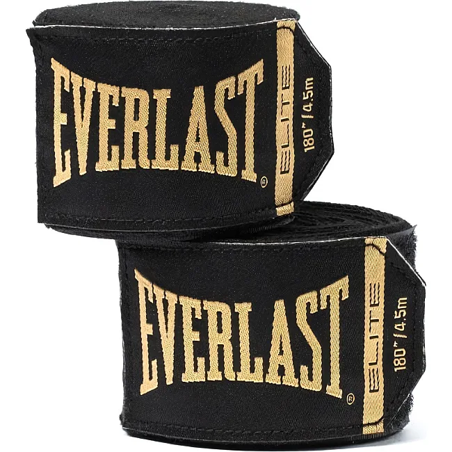Бинти Everlast ELITE HANDWRAPS чорний 180 (457,2 см)