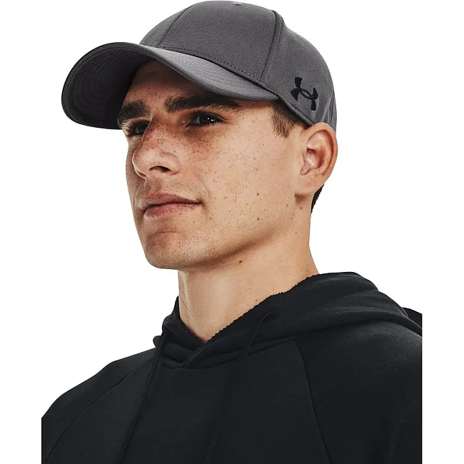 Кепка UNDER ARMOUR M Blitzing Low Team STR серый (для мужчин)