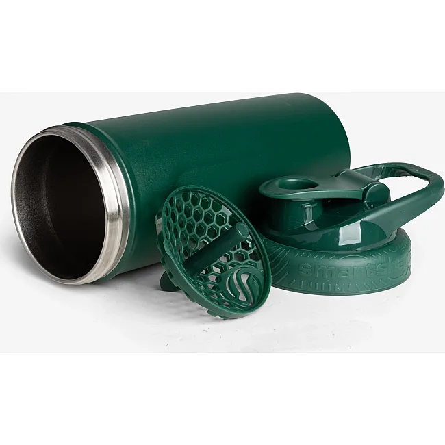 Шейкер спортивный SmartShake металлический Insulated Steel 750ml Racing green