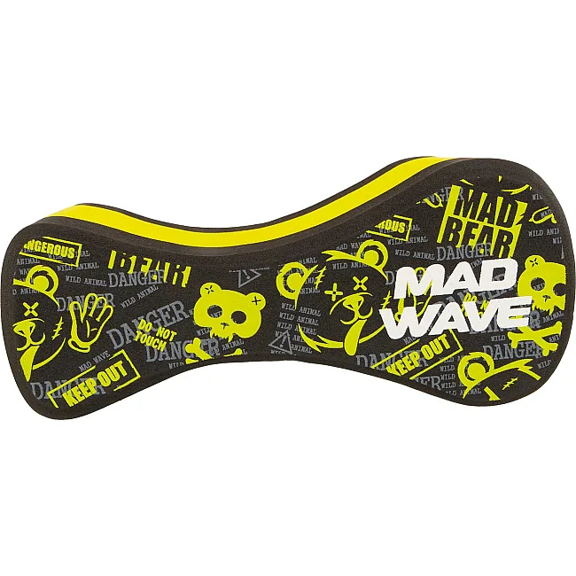 Колобашка для плавания MADWAVE Pull buoy EXT Printed M072006 (Салатовый)