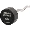 Штанга неразборная с фиксированным весом изогнутая PEV HAMMER STRENGHT TA-9978-45 (Черный)