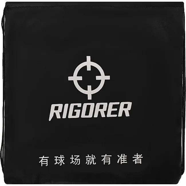 Рюкзак-мешок спортивный спортивный спортивный с насосом для мяча RIGORER Z322120001 (Черный)