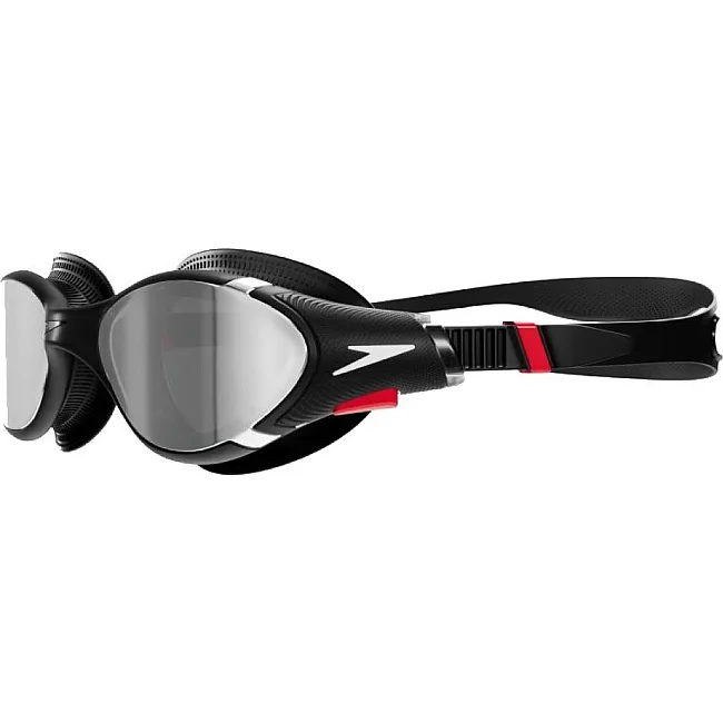 Очки для плавания Speedo BIOFUSE 2.0 MIRROR черный, серебристый OSFM