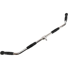 Рукоятка для вертикальной тяги ручка для блочного тренажера HIGHQ SPORT TA-9176 хром