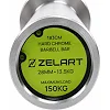 Гриф для штанги хромований Олімпійський прямий із замками ZELART TA-9750 (Хром)