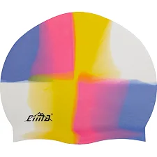 Шапочка для бассейна силиконовая Cima PL-8683 (Фиолетовый-желтый)