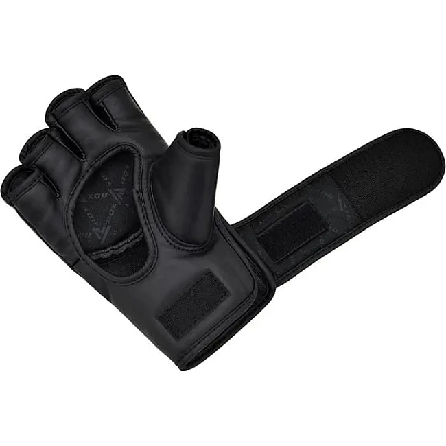 Тренировочные перчатки RDX GRAPPLING GLOVES NEW MODEL черный, белый