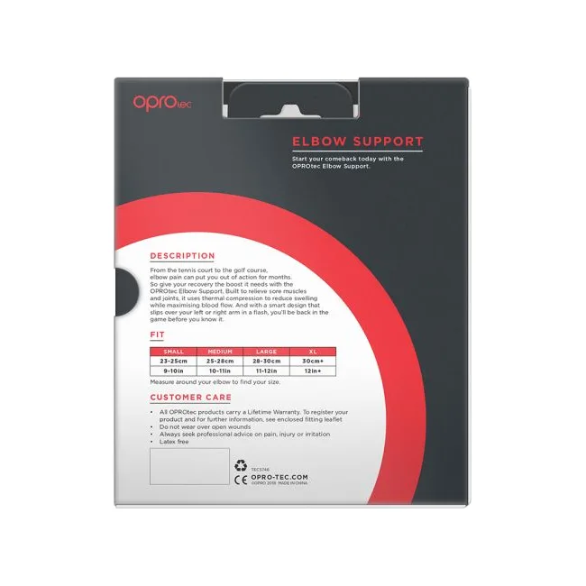 Эластичный налокотник OPRO TEC5746
