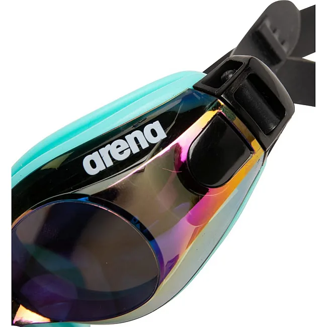Очки для плавания Arena ZOOM X-FIT MIRROR голубой, черный