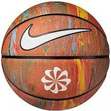М'яч баскетбольний Nike EVERYDAY PLAYGROUND 8P NEXT NATURE DEFLATED MULTI/AMBER/BLACK/WHITE size 6
