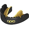Капа для бокса OPRO Gold Braces под брекеты взрослая (возраст 11+) Blackl/Gold (art.102506001)