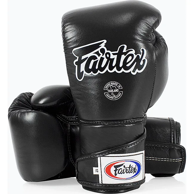 Боксерські рукавиці Fairtex BGV6 Black (бинти в комплекті)