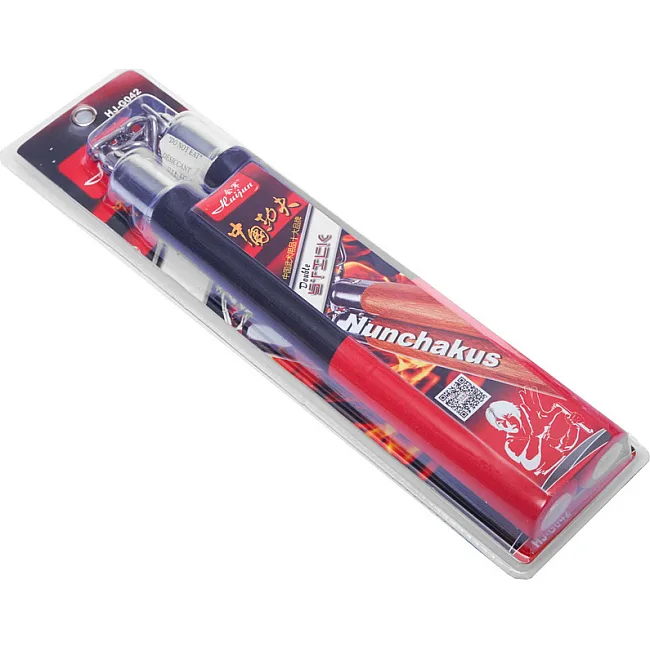 Нунчаки тренировочные на цепи SP-SPORT
 HJ-G042
