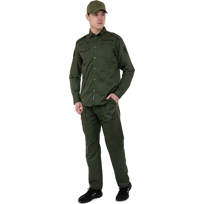 Костюм тактический (рубашка и брюки) MILITARY RANGERS ZK-SU1127 (Оливковый)