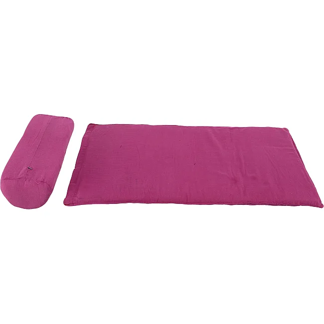 Набор массажный акупунктурный Аппликатор Кузнецова 2в1 коврик и валик Acupressure mat SP-SPORT
 FI-0134 (Фиолетовый)