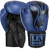 Перчатки для бокса искусственная кожа LEV ТОП LV-4280 (Синий)